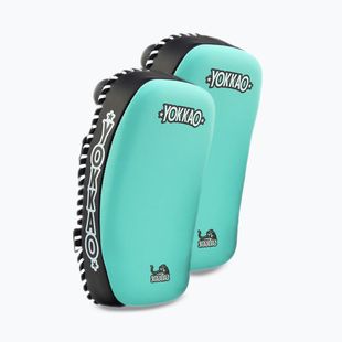 Bersagli da allenamento YOKKAO Freestyle Kicking Pads 2 pcs tiffany/black