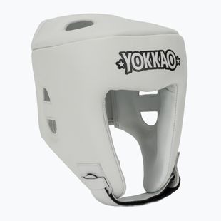 Casco da boxe YOKKAO Competition white