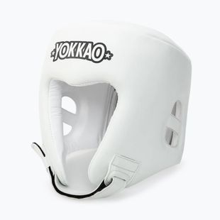 Casco da boxe YOKKAO Competition white