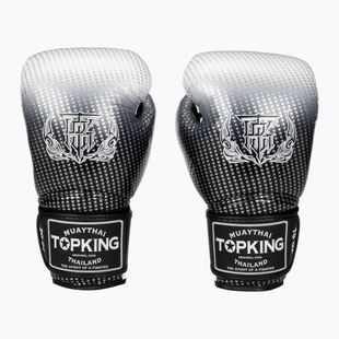 Top King Muay Thai Super Star Air guanti da boxe argento