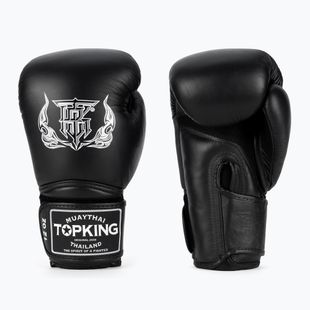 Top King Muay Thai Super Air guantoni da boxe neri