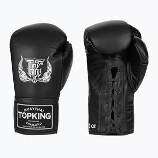 Guanti da competizione Top King Boxing neri