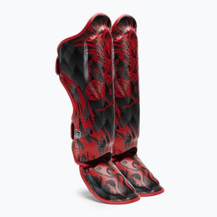 Protezioni per tibia e piede Top King Dragon nero