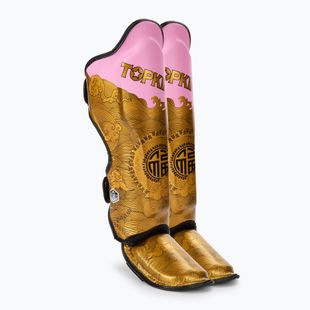 Top King Happiness Protezioni cinesi rosa per tibia e piede