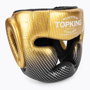 Casco da boxe d'oro Top King Super Star