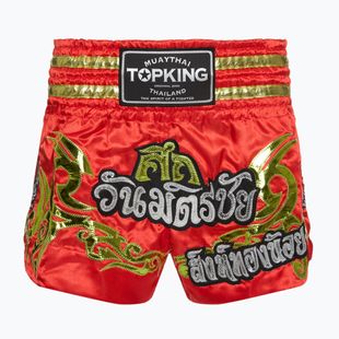 Pantaloncini da allenamento Top King Kickboxing rosso