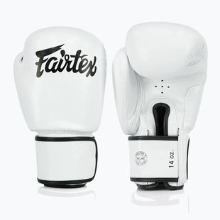 Fairtex Guantoni da boxe amatoriali bianchi