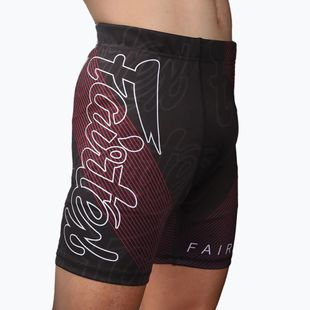 Pantaloncini da allenamento Fairtex Vale Tudo CP8 nero/viola