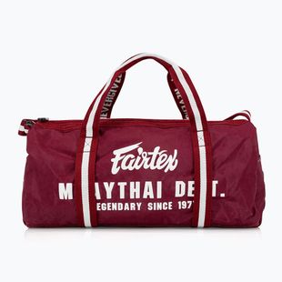 Borsa da allenamento Fairtex Barrel maroon