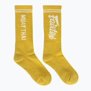 Calze gialle Fairtex SOCK2