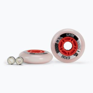 K2 Strobe 80 mm/85A rotelle per rollerblade 2 pz. bianco