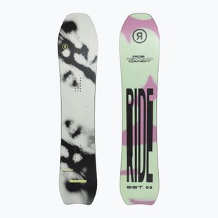 Snowboard donna RIDE Psychocandy bianco/nero/verde