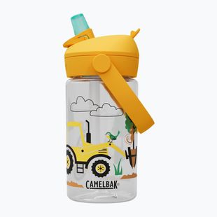 CamelBak Thrive Flip Straw Kids 400ml bottiglia da viaggio per trattori e alberi