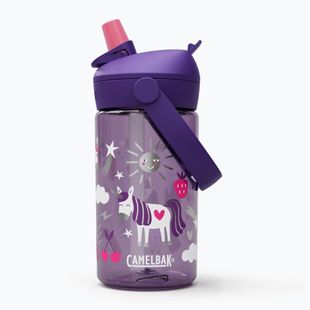 CamelBak Thrive Flip Straw Kids 400ml bottiglia da viaggio per feste unicorno