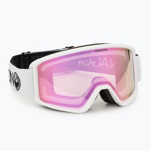 Occhiali da sci DRAGON DXT OTG bianco/rosa ionico