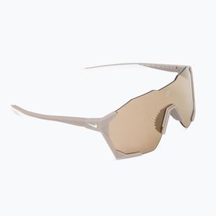 Occhiali da sole Nike Charged Shield matte college grey/gold mirror