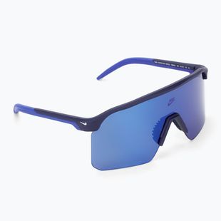 Occhiali da sole Nike Expedition Shield blu opaco/specchio blu