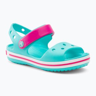 Crocs Crockband Bambini Sandali piscina/rosa confetto