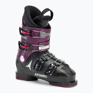 Scarponi da sci per bambini Atomic Hawx Kids 4 nero/viola/rosa