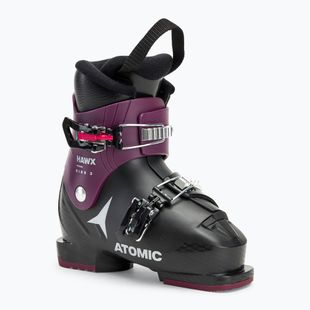 Scarponi da sci per bambini Atomic Hawx Kids 2 nero/viola/rosa