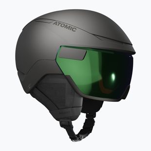 Casco da sci Atomic Revent GT Amid Visor HD nero/verde hd