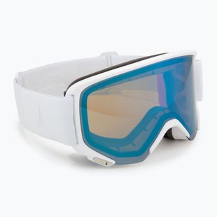Maschera da sci Atomic Savor M Stereo white/blue stereo