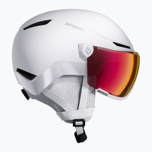 Casco da sci Atomic Revent Visor Photo white heather/red photo