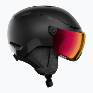Casco da sci Atomic Revent Visor Photo black/red photo