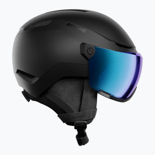 Casco da sci Atomic Revent Visor Stereo black/blue stereo