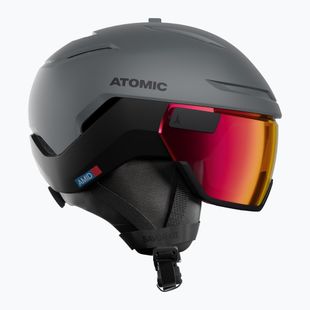 Casco da sci Atomic Savor GT Amid Visor Photo slate/red photo