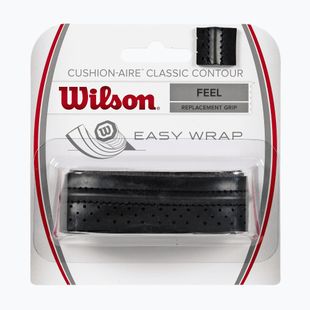 Impugnatura da tennis Wilson Cushion Aire Classic Contour Grip nero