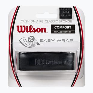 Owrap per racchette da tennis Wilson Cushion Aire Classic Sponge Grip nero