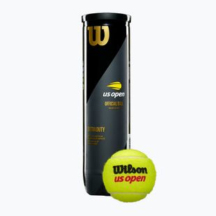 Palline da tennis Wilson US Open XD 4 pz. giallo