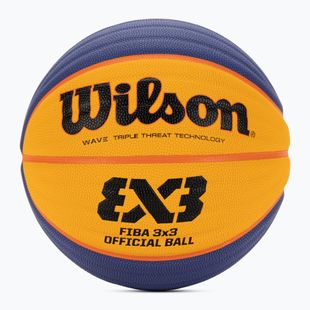 Wilson Fiba 3x3 Gioco blu/giallo basket taglia 6