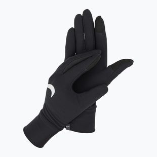 Guanti da corsa da donna Nike Lightweight Tech RG nero/argento