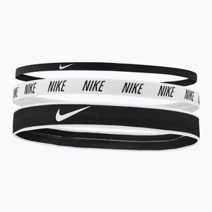 Fasce Nike Tidth 3 pezzi nero/bianco/nero
