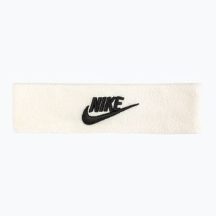 Fascia Nike Classic Wide Terry bianco/nero