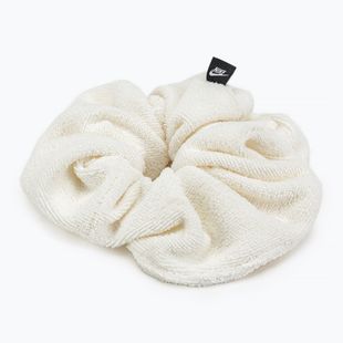 Cravatta per capelli Nike arricciata Large Terry bianco/nero