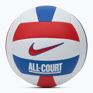 Nike All Court pallavolo bianco / università rosso / gioco royal / università rosso dimensioni 5