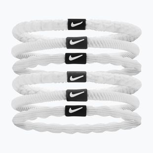 Elastici per capelli Nike Flex 6 pezzi bianco/nero/bianco