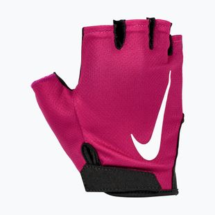 Guanti da allenamento da donna Nike Gym Essential FG 2.0 rosa acceso/nero/bianco