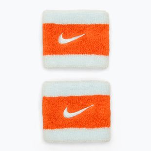Polsini Nike Swoosh blu ghiacciaio/arancio sicurezza/blu ghiacciaio