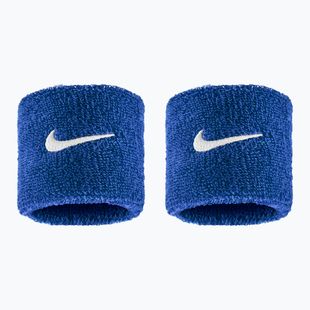 Polsini Nike Swoosh Classic Wristbands 2 pezzi Game Royal/White