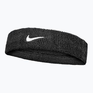 Fascia per capelli in spugna Nike Swoosh Classic Headband black/white
