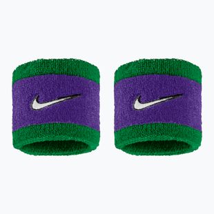 Polsini Nike Swoosh Classic Wristbands 2 pz. clover/fierce purple/white