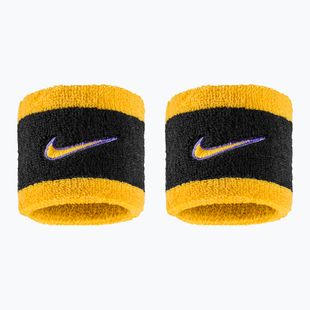 Polsini Nike Swoosh Classic Wristbands 2 pz. black/court purple/university gold