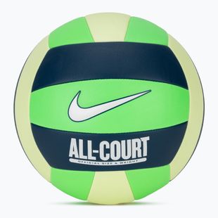 Pallone da pallavolo Nike All Court Volleyball Green Strike/Blue Force/White misura 5