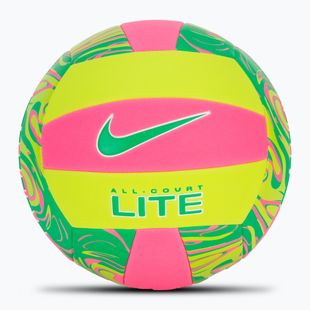 Pallone da pallavolo Nike All Court Lite Volleyball hyper pink/volt/green shock taglia 5