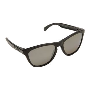 Occhiali da sole polarizzati Oakley Frogskins nero opaco/primo nero