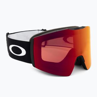 Oakley Fall Line L nero opaco/prizm snow torch iridium occhiali da sci